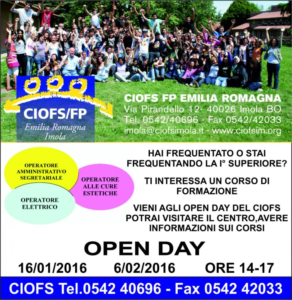 open day ciofs im