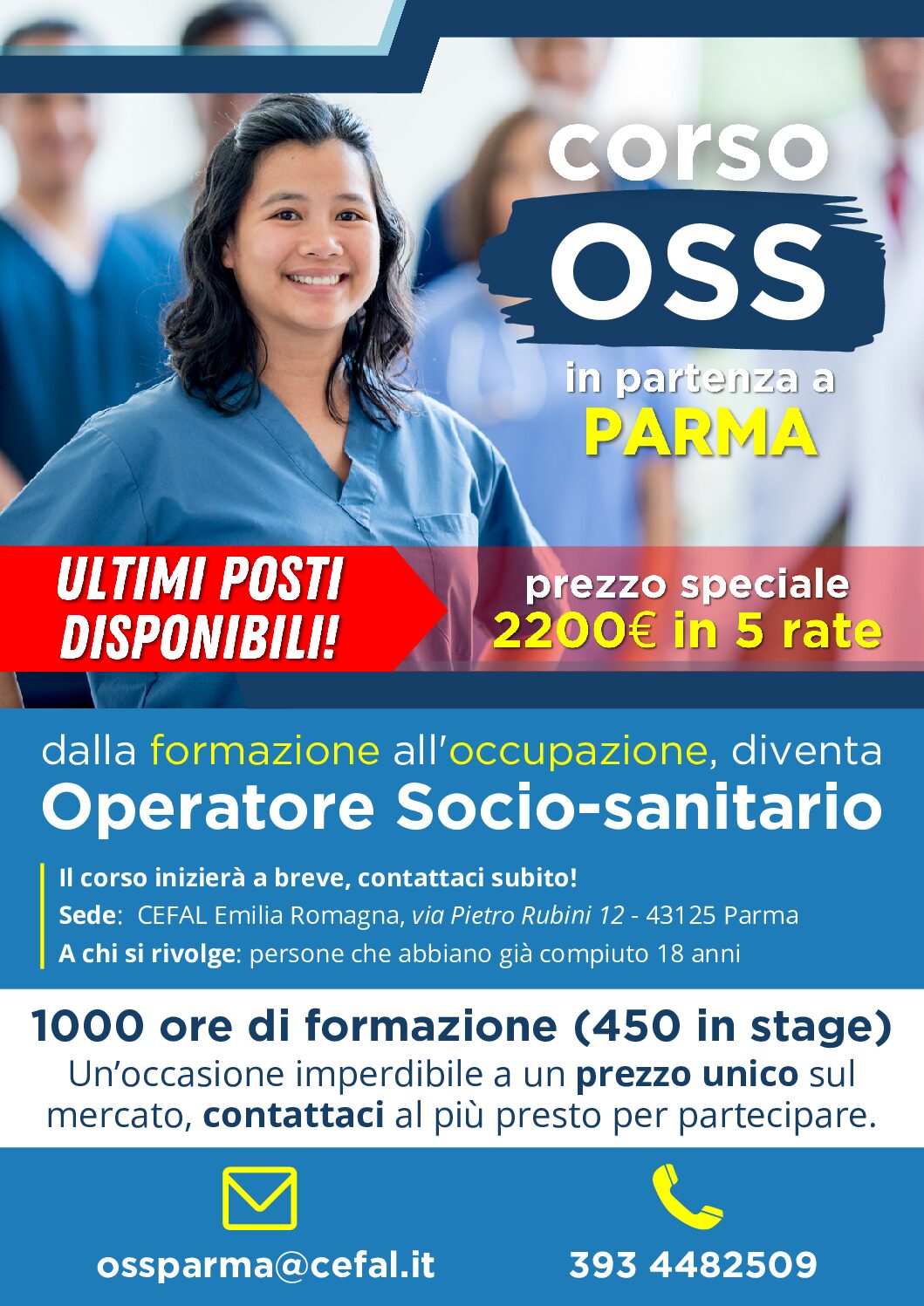 OSS – Operatore Socio Sanitario a Parma